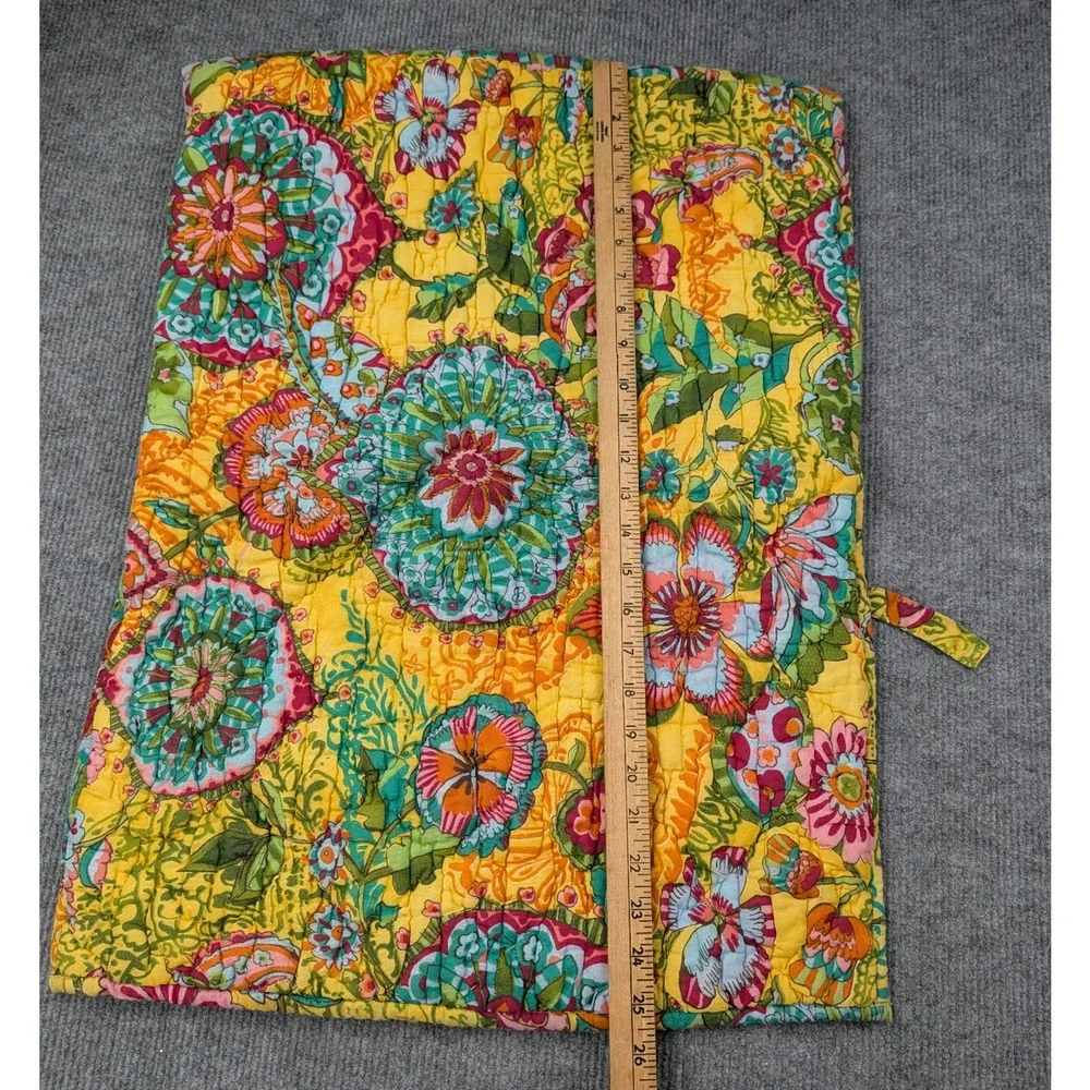 Pottery Barn Pillow Covers 25x18 Cotton Floral India Boho Cottage Colorful Retro